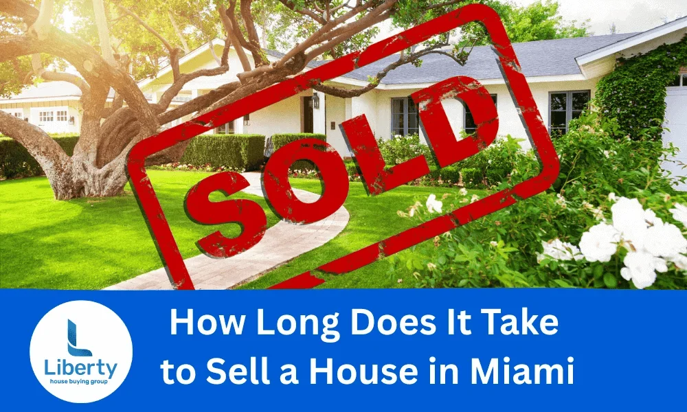 How long does it take to sell a house in Miami showing sold home and typical real estate timeline