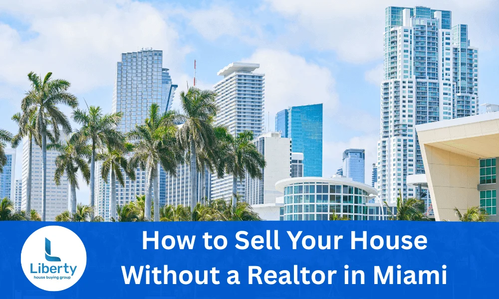 Miami skyline showing the local housing market where many homeowners explore how to sell a house without a realtor in Miami, FL.