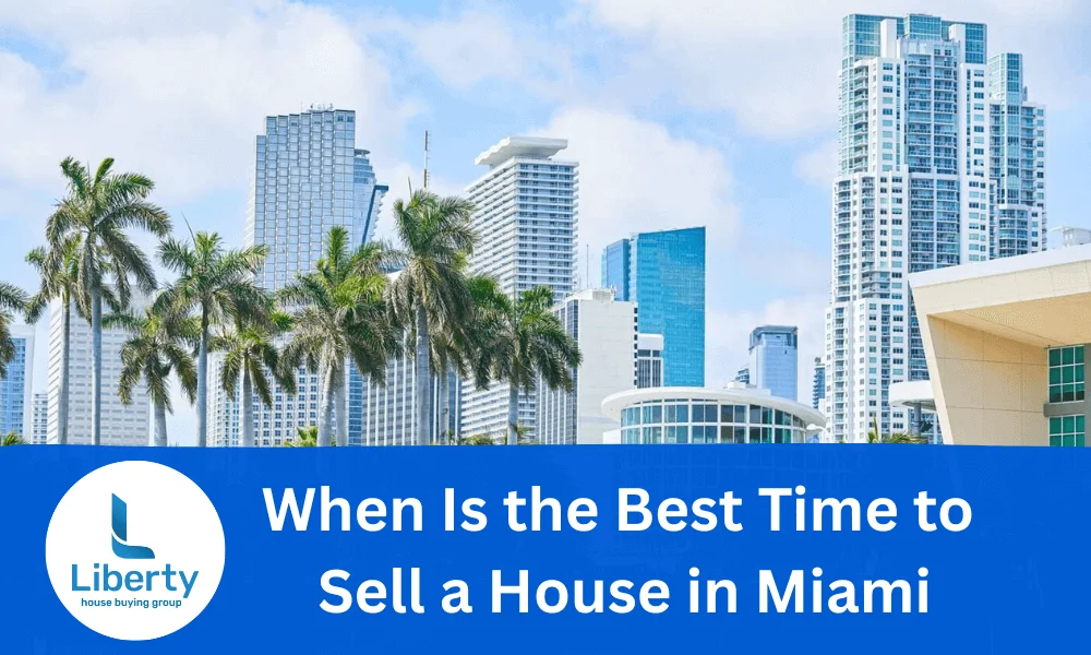 Miami skyline with palm trees representing market conditions and timing considerations for When Is the Best Time to Sell a House in Miami