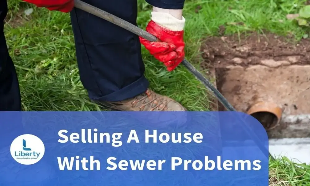 Selling a house with sewer problems in Florida, showing sewer line inspection work before selling as-is for cash.