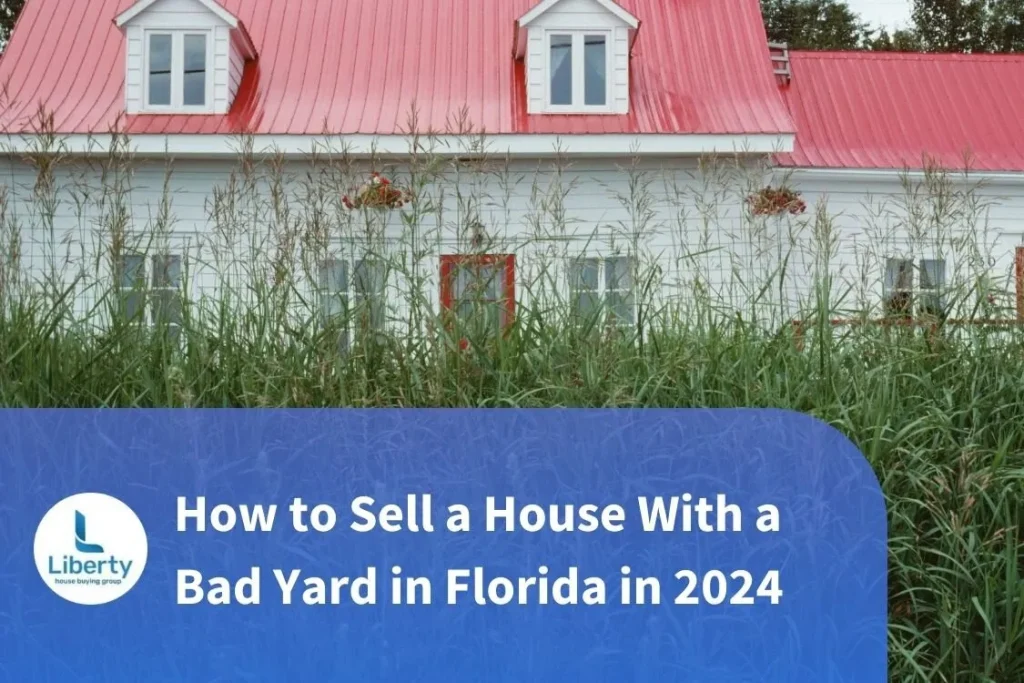 How to sell a house with bad yard